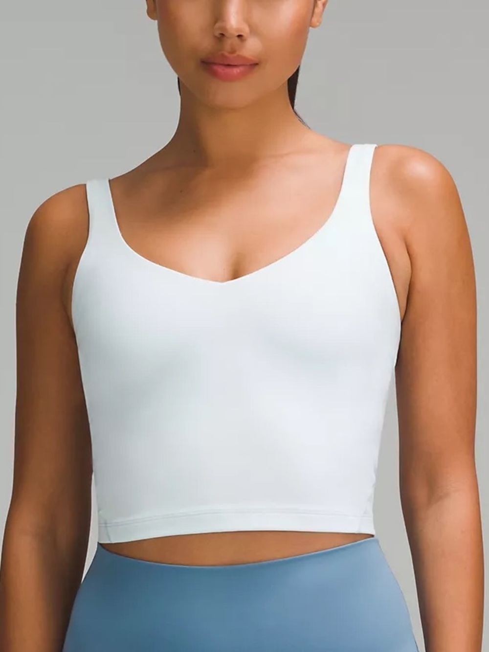 lululemon Align Tank Sheer Blue Sz 0